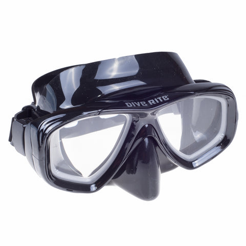 Dive Right Double Lens ES130 diving mask including prescription lenses