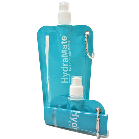 HydraMate foldable water bottle